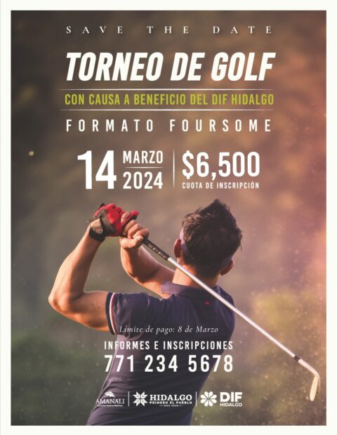 Torneo De Golf Con Causa A Beneficio Del Dif Hidalgo Infogolf