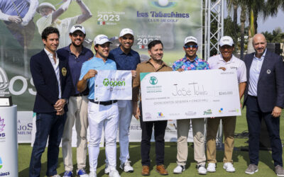 En emocionante final, José Toledo se llevó la gira de Golf Profesional en Morelos