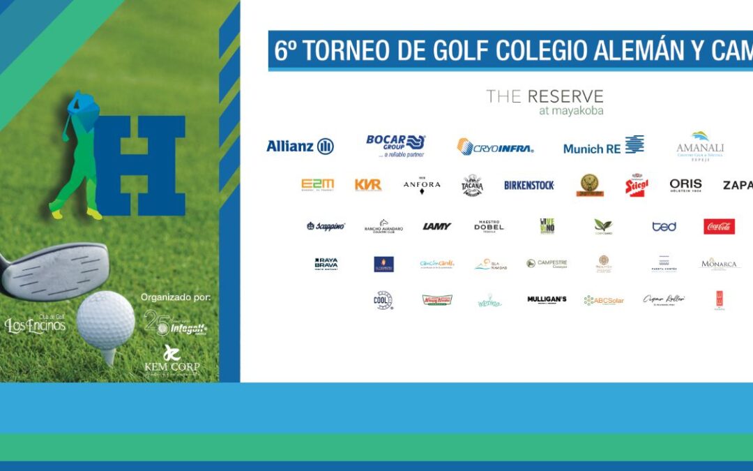 6° Torneo de Golf Colegio Alemán en México
