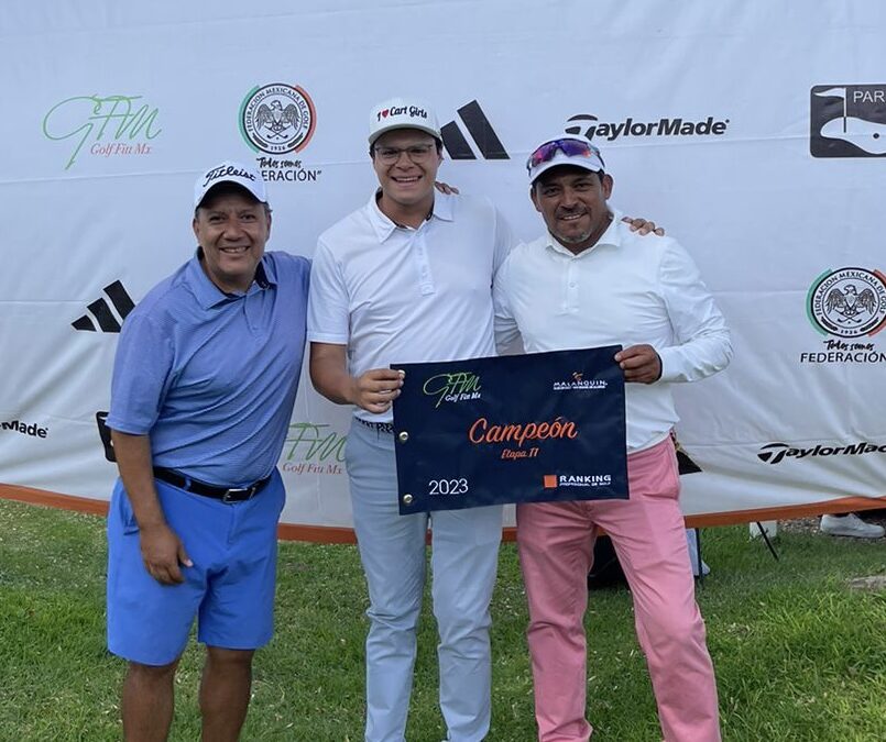 Salvador Rodríguez back to backen el Ranking Profesional de Golf