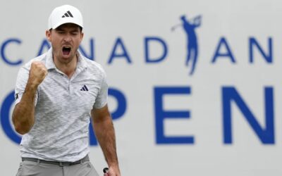 Nick Taylor, desató la locura en la cancha de Oakdale, en Toronto, Canadá