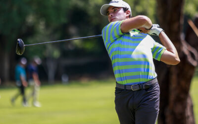 André Becerra es el líder de la primera Escuela de Calificación Gira de Golf Profesional Mexicana