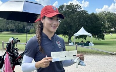 Lauren Olivares hace historia en el golf de la NCAA