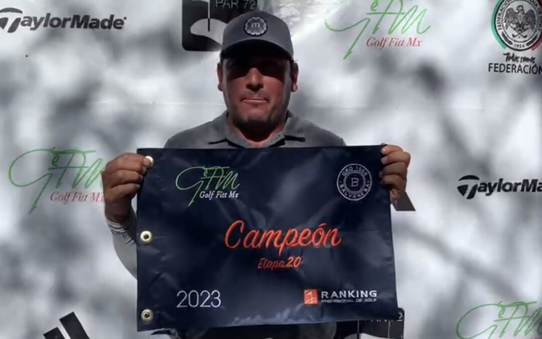 Enrique Cruz, gana en el Ranking Profesional de Golf