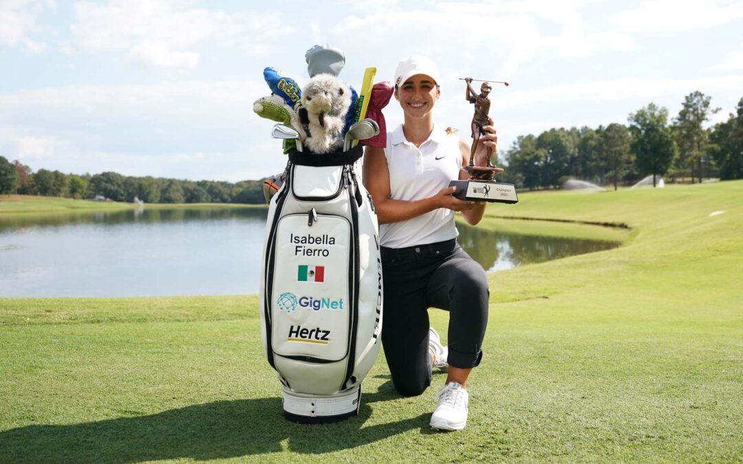 Isabella Fierro ganó el 2023 Tuscaloosa Toyota Classic