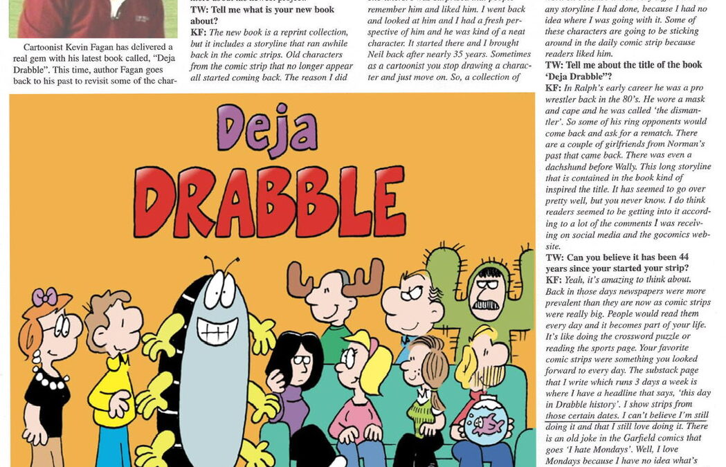 Kevin Fagan Talks new book Deja Drabble