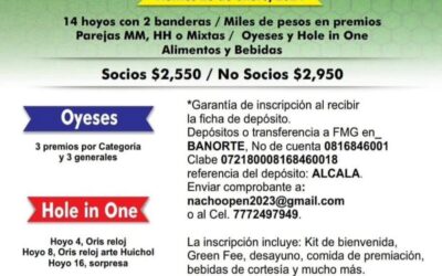 10mo. Aniversario Nacho Alcalá Torneo A Go-Go de Parejas