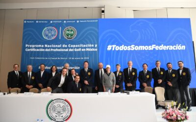 FMG presenta el Programa Nacional de Capacitación y Certificación del Profesional del Golf en México