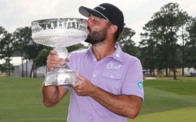 Stephan Jaeger, quien de manera dramática logró su primer título en el PGA Tour