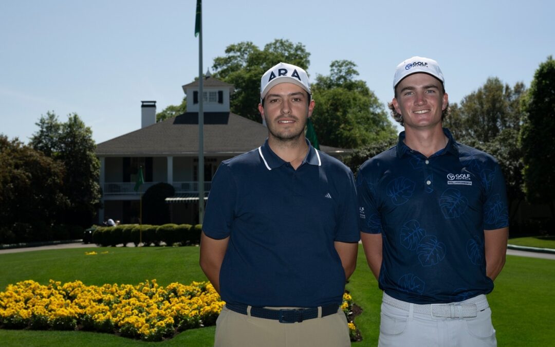 Santiago de la Fuente vive las tradiciones del Masters
