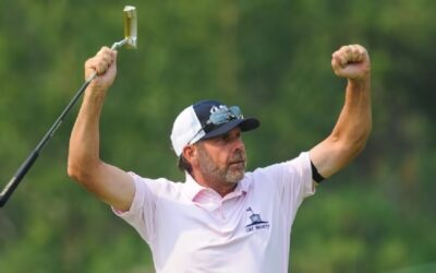 Doug Barron capturó su primer torneo mayor en el Champions Tour