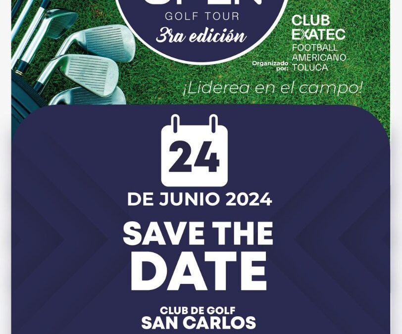 Tercera Edición Torneo de Golf Exatec Blue Open