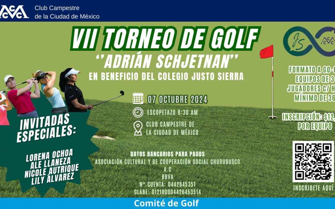 VII Torneo de Golf Adrian Schjetnan