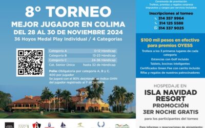 8vo. Torneo de Golf Mejor Jugador de Colima