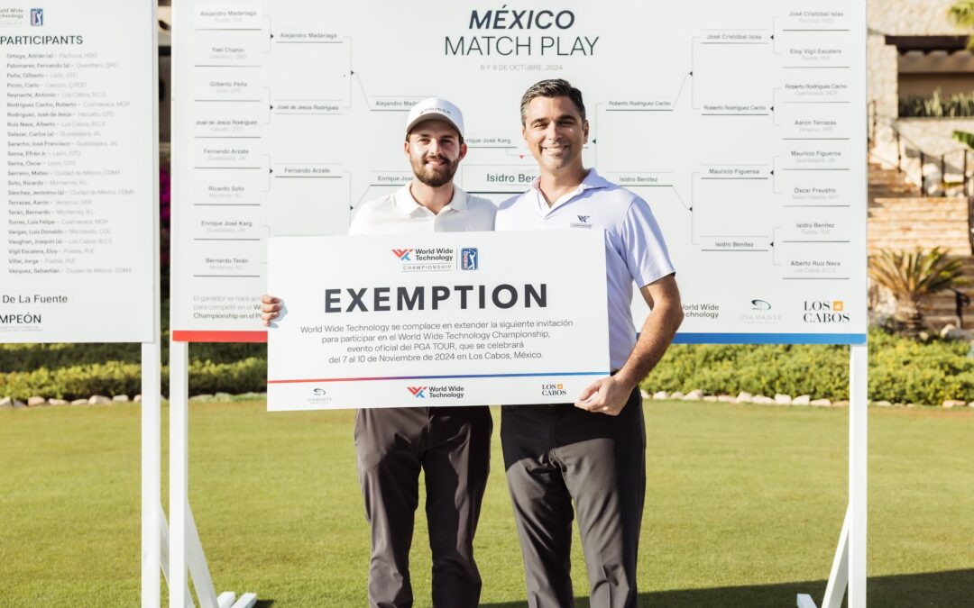 Isidro Benítez gana el México Match Play y jugaráel World Wide Technology Championship