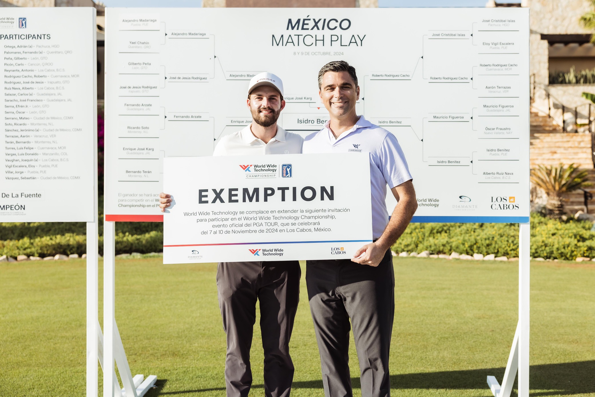 Isidro Benitez y Joe Mazzeo