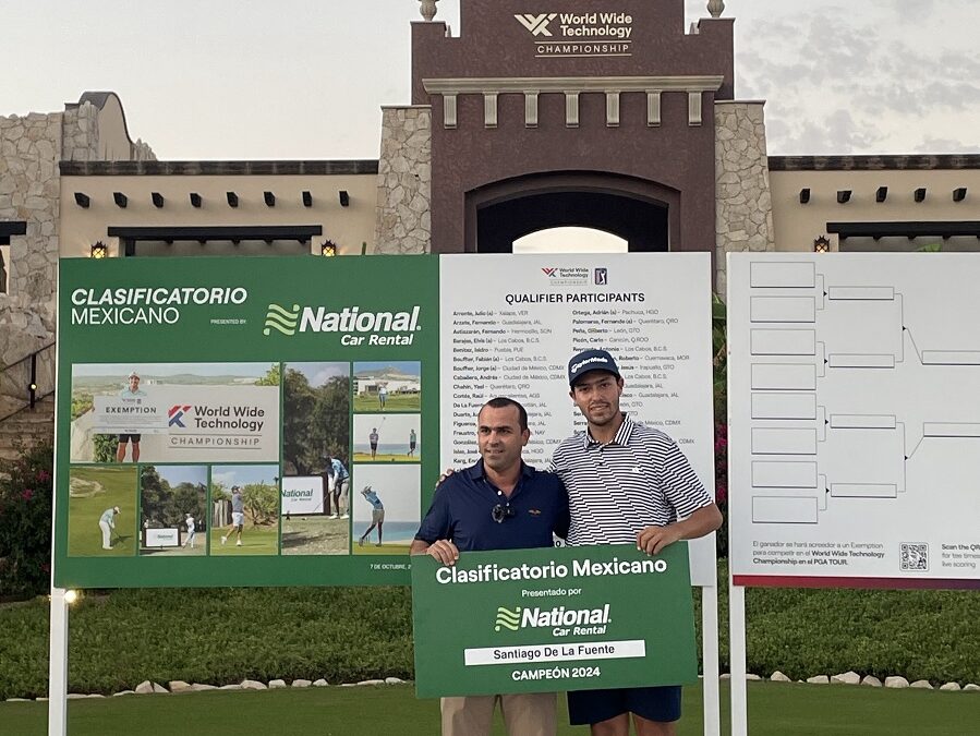 Santiago de la Fuente gana exención para jugarel World Wide Technology Championship