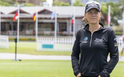 La legendaria Annika Sörenstam llegó a Perú para inaugurar una histórica clínica de golf, en San Isidro.