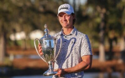 Maverick McNealy logró capturar finalmente su primer título en el PGA Tour