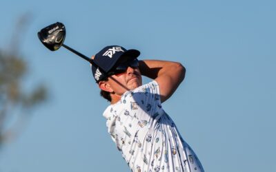 Nico Echavarría es colíder a la mitad del World Wide Technology Championship