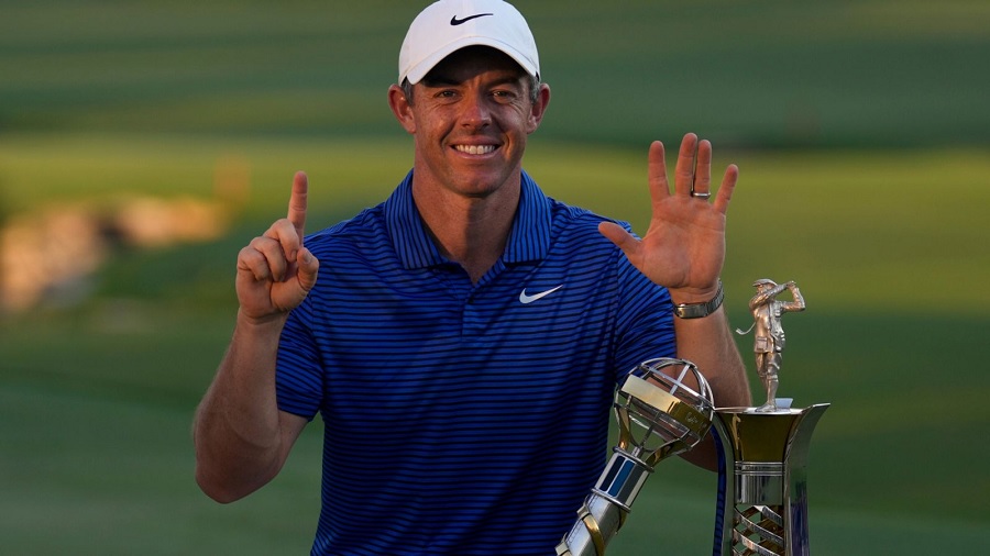 Rory McIlroy logró un sexto título en el DP World Tour