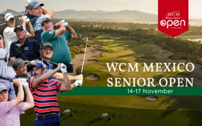 Resta solo una semana para el inicio del WCM Mexico Senior Open