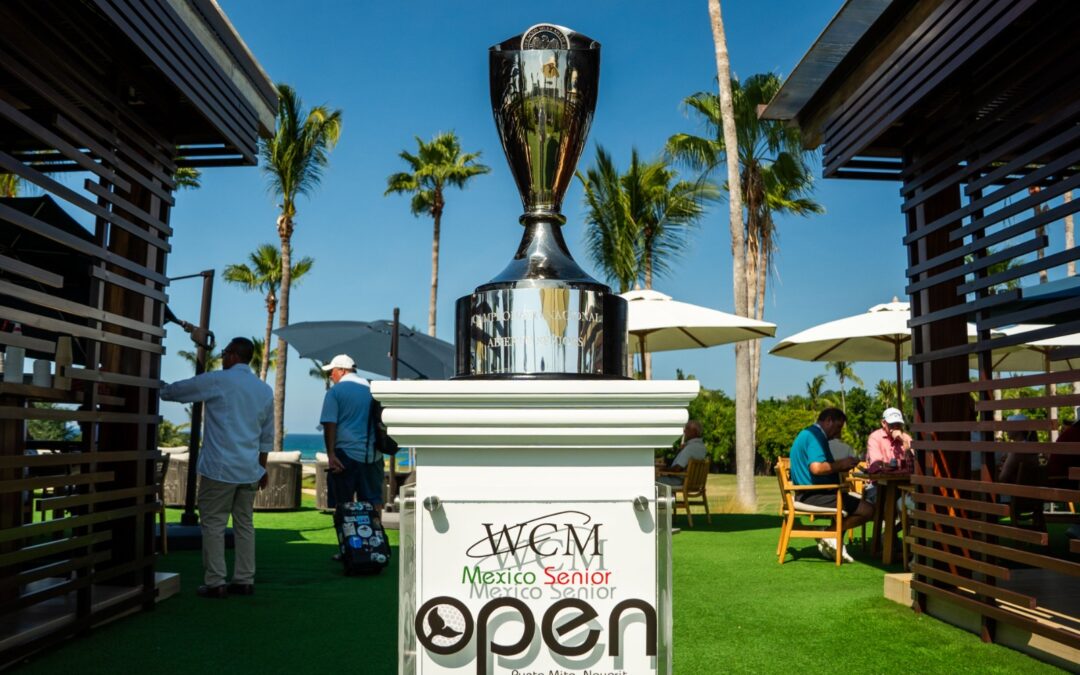 Todo listo para el inicio del WCM Mexico Senior Open