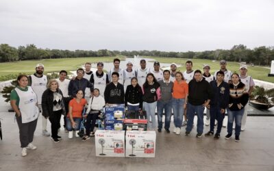 La Asociación Patronato Peninsular Pro-Niños con Discapacidad Intelectual, fue la institución beneficiada en esta ocasión por parte de la Acción Social de la GPM