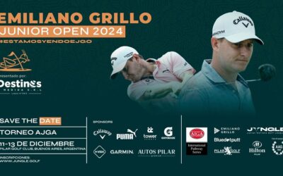 Emiliano Grillo Junior Open presentado por Destinos a Medida: Pilar Golf se prepara para el torneo que revolucionará el golf juvenil