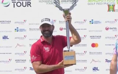 John Parry, se llevó el trofeo en el Mauritius Open