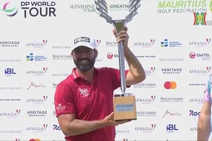 John Parry, se llevó el trofeo en el Mauritius Open
