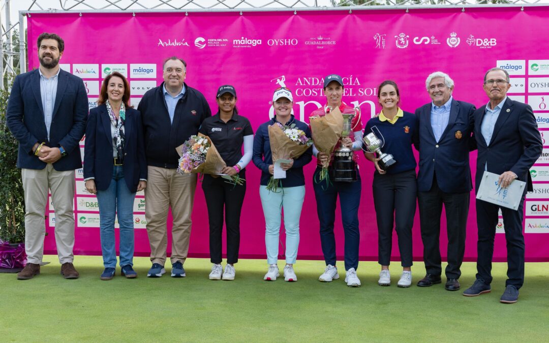 La española Carlota Ciganda se hace con el trofeo del Andalucía Costa del Sol Open de España 2024