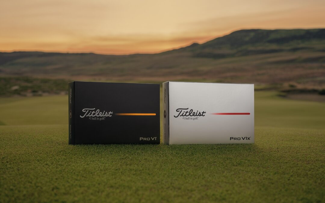 Titleist presenta las nuevas pelotas de golf PRO V1 y PRO V1x
