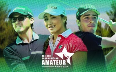 Tres mexicanos participarán en el Abierto Sudamericano Amateur en Chile 2025