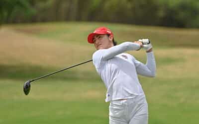 Lauren Olivares escala al top-5 del Sudamericano Amateur 2025