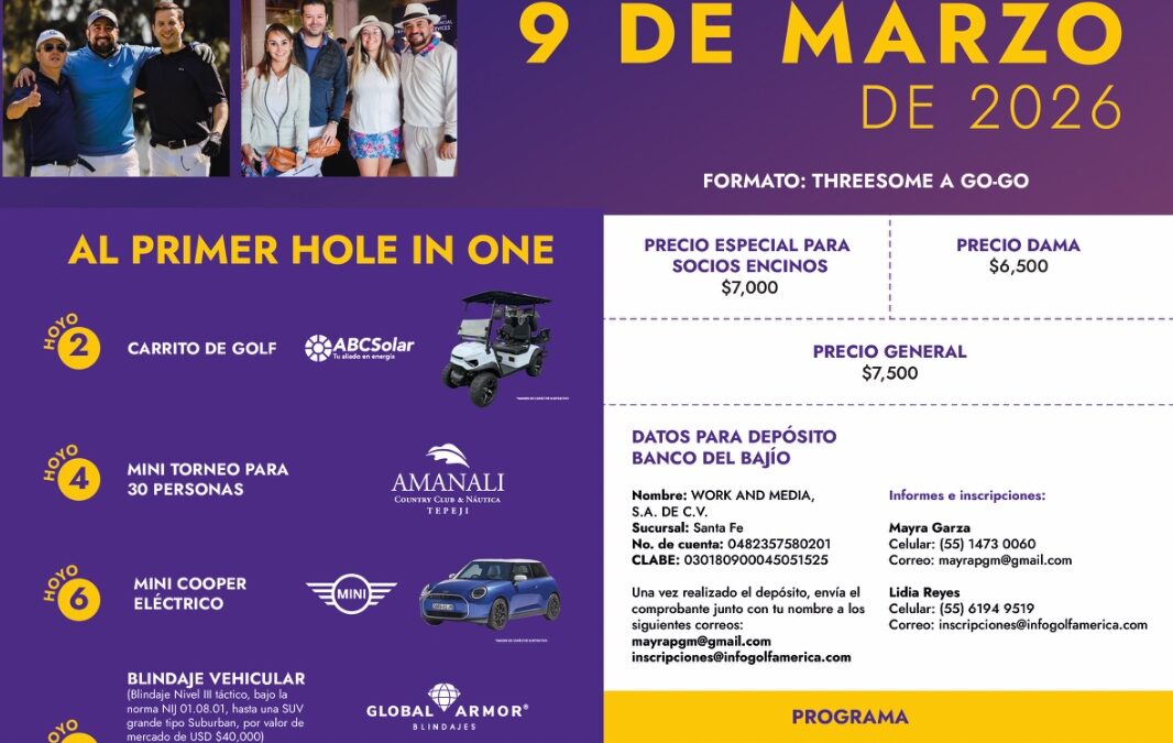 Torneo de Golf XXV Aniversario Colegio Miraflores