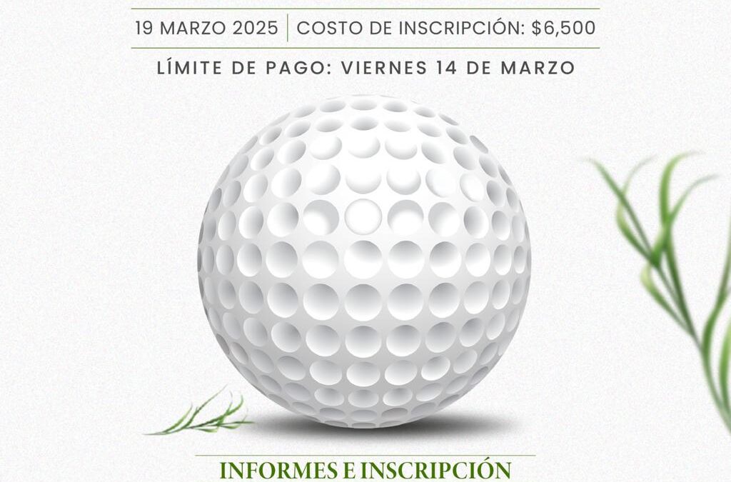 Juega con causa en el Torneo de Golf DIF Hidalgo
