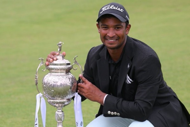 DP World Tour: Dylan Naidoo dio el gran campanazo