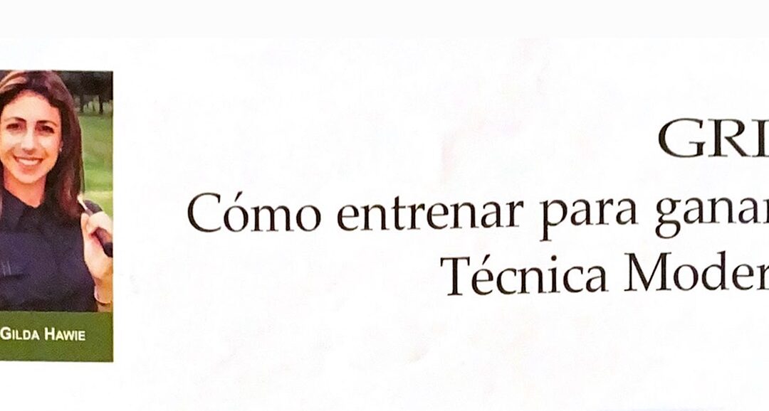 Cómo entrenar para ganar II. Técnica Moderna. Por Gilda Hawie