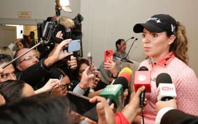 Gaby López cierra en octavo sitio en el Blue Bay de la LPGA