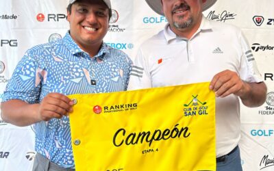 Enrique Cruz triunfa en la Etapa 4 del Ranking Profesional de Golf en el Club de Golf San Gil