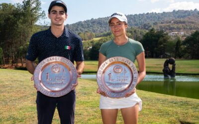 Andrés Manllo y Araxy Kirokian triunfan en la III Copa GADO/MJGA en Morelia.