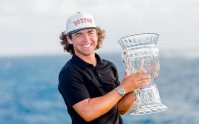 Corales Punta Cana, el torneo espejo del PGA Tour, el sudafricano Garrick Higgo se llevó el triunfo