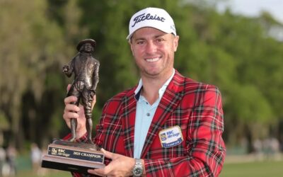 Justin Thomas , el astro estadunidense volvió a la senda de la victoria en el Heritage Classic