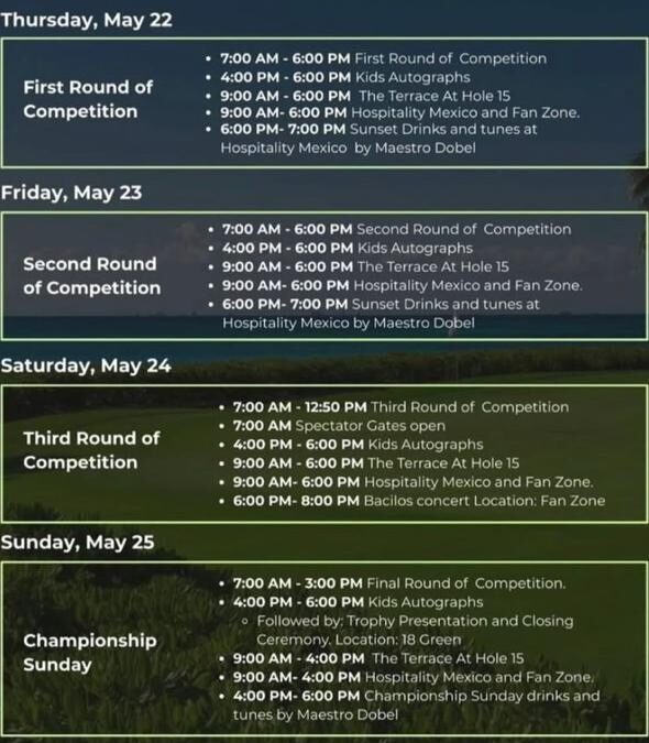 México Riviera Maya Open