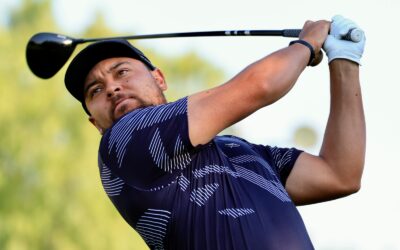 Estadounidense Michael Herrera inicia como líder del Tour Championship en el Ventanas de San Miguel Golf & Resort  de la GPM
