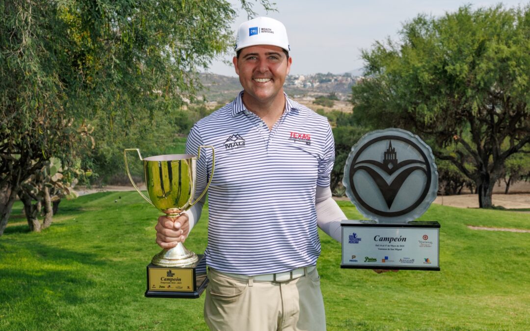 Estadounidense Joel Thelen conquista el Tour Championship en Ventanas de San Miguel