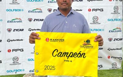 Etapa 10 del Ranking Profesional de Golf Club Campestre Celaya