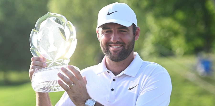 Scottie Scheffler consumó otra obra magistral en esta temporada, al capturar por segunda ocasión consecutiva el título del Memorial