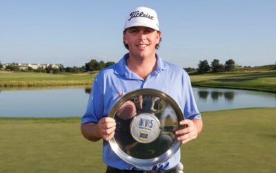 Trace Crowe capturó este domingo su segundo título en este circuito de ascenso, el UNC Health Championship